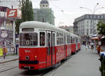 Wien WVB SL D (c3 1244 + E1) IX, Alsergrund, Julius-Tandler-Platz (Hst.