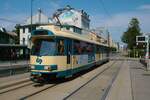 Wiener Loklabahn Reihe 100 Wagen 120 am 20.06.22 in Wien Meidling