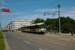 Wiener Loklabahn Reihe 100 Wagen 122 am 20.06.22 in Wien