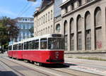 Wien Wiener Linien SL 2 (c5 1458 + E2 4064) XVI, Ottakring, Wilhelminenstraße / Sandleitengasse (Hst.