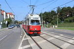Wien Wiener Linien SL 49 (E1 4554 + c4 1356) XIV, Penzing, Oberbaumgarten, Linzer Straße / Leon-Askin-Platz am 24.