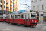 Wien Wiener Linien SL 26 (E1 4827 (SGP 1974)) XXI, Floridsdorf, Schloßhofer Straße / Brünner Straße / Am Spitz am 29.