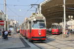 Wien Wiener Linien SL 6 (E2 4011 (SGP 1978)) XV, Rudolfsheim-Fünfhaus, Fünfhaus, Neubaugürtel / Märzstraße am 19.