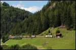 sterreichurlaub 2008 - 189er: Eine 189er befrdert einen Gterzug bis nach Brenner.