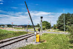 Zwei Bahnübergänge dieser Art gibt es entlang der Strecke der Draisinentour-Sonnenland.