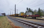 Hier zu sehen ist der eben eingetroffene RU 800 S, am 8.4.2016 in Greifenburg-Weißensee.