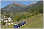 5081.563 und 5081.562 mit Blick auf den Ort Vordernberg anlässlich einer Fotofahrt am 13.10.2019.