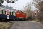 NLB 2143 070-7 am 23.März 2018 in der ehemaligen Haltestelle Neumühle.