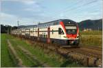 Lauftechnische Messfahrten fr die fr WESTbahn AG im Murtal.SBB Triebwagen 511 001  KISS  der Fa.