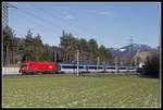 1216 239 mit RJ bei Stübing am 11.01.2019.