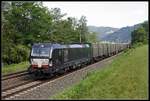 193 601 mit Güterzug bei Pernegg am 17.06.2019.