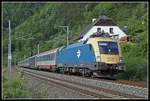 470 008 mit EC159 zwischen Bruck/Mur und Pernegg am 12.05.2020.