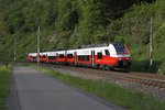 Cityjet 4745 007 nahe Bruck an der Mur am 15.Mai.2016.