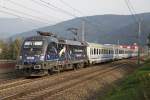 1116 126 (Licht in Dunkel II) mit EC 103 bei Oberaich am 7.10.2014.