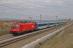 1216 238 mit RJ73 bei Tallesbrunn am 31.01.2018.