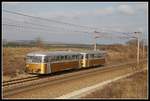 NÖVOG 5081 051 + 6581 055 als Probefahrt bei Tallesbrunn am 25.11.2019.