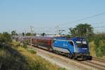 1216 250 + RJ371 zwischen Helmahof und Deutsch Wagram.(01.08.2020)