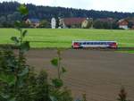 5047 xxx-x als R3472 auf der Hausruckbahn, nächst Oberbrunn; 180922