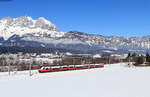4746 035 als REX 1515 (Wörgl Hbf – Salzburg Hbf) bei Oberndorf in Tirol 9.2.22