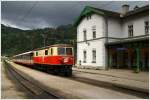 1099 016 fhrt mit R 6802 von Mariazell nach St.Plten. 
Laubenbachmhle 1.8.2010