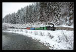 Die 124 Jahre alte Dampflok, U11  Mauterndorf  fährt auf der Murtalbahn von Murau nach Stadl an der Mur.
Gebaut wurde diese wunderschöne Nassdampf-Tender Schmalspurdampflokomotive von Krauss & Co. in Linz.
Wandritsch 7.2.2018