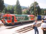 Triebwagen VT 35 der Murtalbahn in Murau