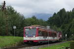 Zug 3317 von Krimml kommend nach Zell am See; kurz vor Mittersill, 02.09.2019  