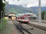 TW 12 und ein weiterer in Zell am See Lokalbahn; 4.9.10