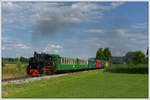 Der Stainzer Flascherlzug am 23.6.2018 in Neudorf/Stainztal aufgenommen.