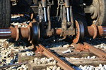 Streckensperre = Schienenbruch :-) Schnappschuss von der Baustelle der Stainzer Lokalbahn in Wohlsdorf.