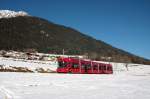 IVB 352 erreicht, von Innsbruck kommend, am 05.01.2011 Telfes.