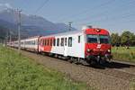 Steuerwagen 80-73 205 als IC513 in Gaishorn am 28.09.2017.