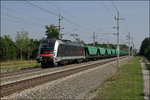 1216.025 mit GAG 48181 (Ebenfurth-Tarvisio Boscoverde) am 11.09.16 auf der Neunkirchner-Allee bei St.Egyden.