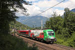 150 Jahre Brennerbahn-1116.159 mit RJ-559 zwischen Payerbach und Küb am 16.7.17