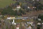 Ein 4020er ist am 23.11.2017 im Bahnhof vonn Breitenstein zu sehen.