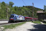 Achensee 1216.019 fährt mit RJ-133 durch Klamm/Sch.