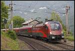 1116 200 mit Railjet in Küb am 5.06.2019.