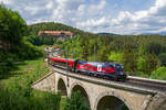 ÖBB 1116 231  A1 5G Lok  als RJ 75 von Wien Hbf nach Graz Hbf, Wolfsbergkogel, 22.05.2020. 