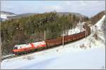 EM-Lok 1116 087 Polen fhrt mit Leerzug 47042 von Leoben nach Breclav.