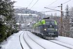 Am 14.02.2013 kam eine der beiden frei gewordenen CAT (City Aiport Train) Maschinen zu Schnellzugehren.