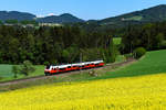 Auf der Summerauer Bahn hat inzwischen der  cityjet  Einzug gehalten und die letzten lokbespannten Regionalzüge verdrängt.