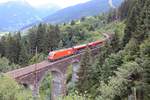 ÖBB 1116 160 mit RJ 797 vor Bad Hofgastein, 27.07.2017