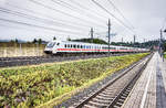 Der EC 114 (Klagenfurt Hbf - Dortmund Hbf) fährt am 17.9.2017 bei Lendorf vorüber.