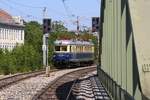 NBIK 4042.01 am 18.August 2019 als SR 17092 von Heiligenstadt kurz vor dem Bahnhof Hernals.