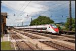 GIRUNO RABe 501 002 als Probezug in Kirchstetten am 5.07.2018.