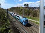 WeKlimaTicket als west917 im Bereich der Abzweigung der Kammerer-Bahn; 220418