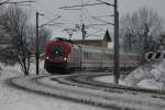 1016 047  Wiener Stdtische  bringt den IC 61 von Mnchen Hbf.