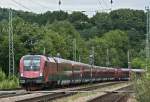 1116 226 an der Spitze des rj662 am 06.08.2010 kurz vor Tullnerbach-Pressbaum.