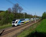 Dieser Westbahn Kiss mit der Ordnungsnummer 06 war am 28.