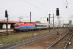 1116 047 mit RCH-Lackierung bei der EInfahrt in den Bahnhof Amstetten am 6.